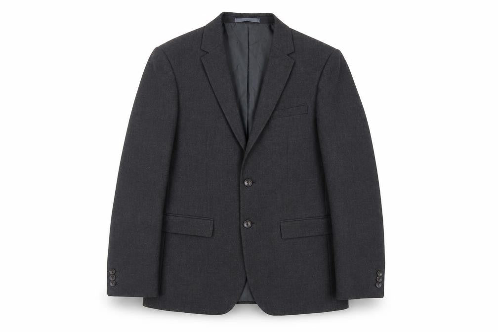 Marks and Spencer Mens Grey Polyester Jacket Suit Jacket Size 38 Regular