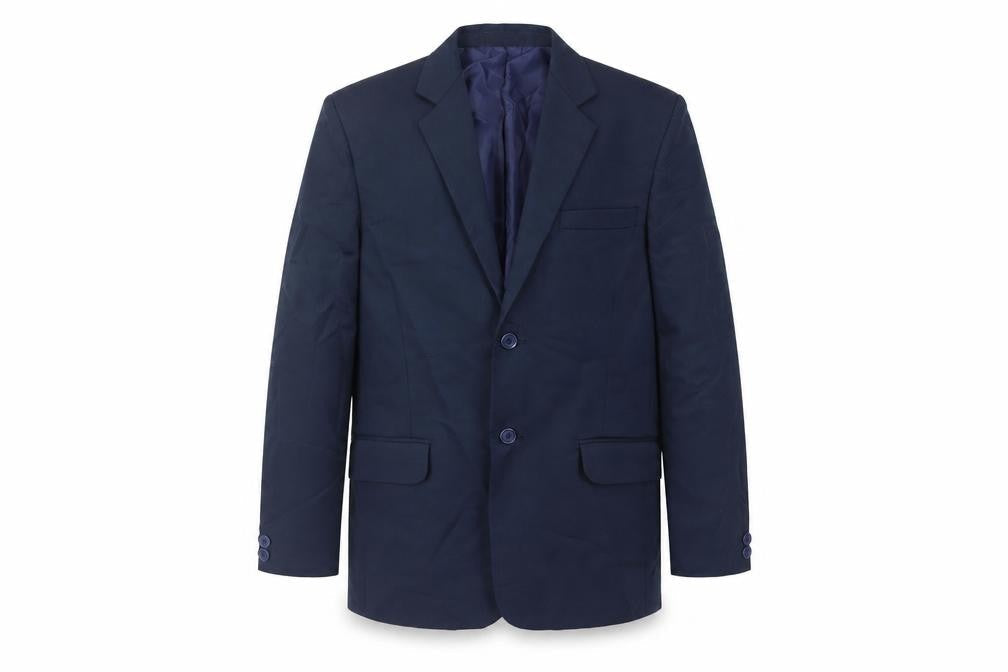 Romario Boys Blue Jacket Blazer Size 12 Years Button