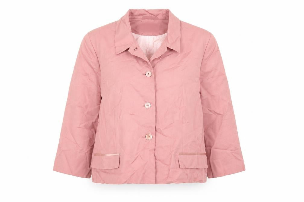 Monsoon Womens Pink Jacket Blazer Size 18 Button