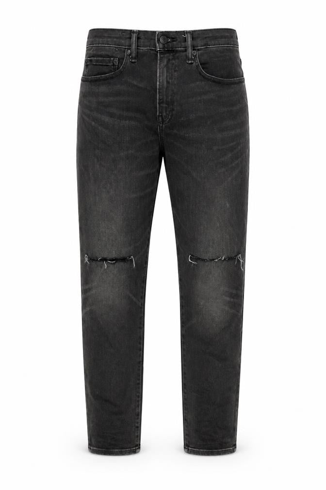 Gap Mens Grey Cotton Straight Jeans Size 36 in L30 in Regular Zip