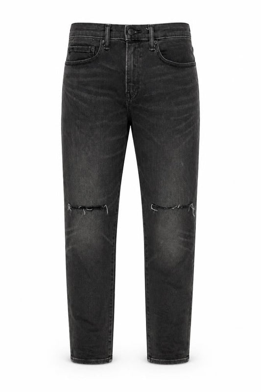 Gap Mens Grey Cotton Straight Jeans Size 36 in L30 in Regular Zip