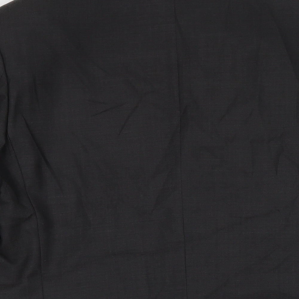 Marks and Spencer Mens Grey Wool Jacket Suit Jacket Size 40 Regular