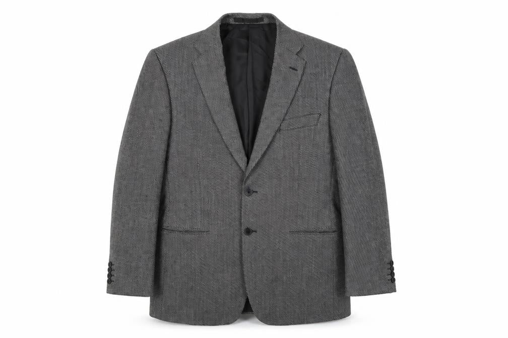 Marks and Spencer Mens Grey Wool Jacket Suit Jacket Size 42 Regular