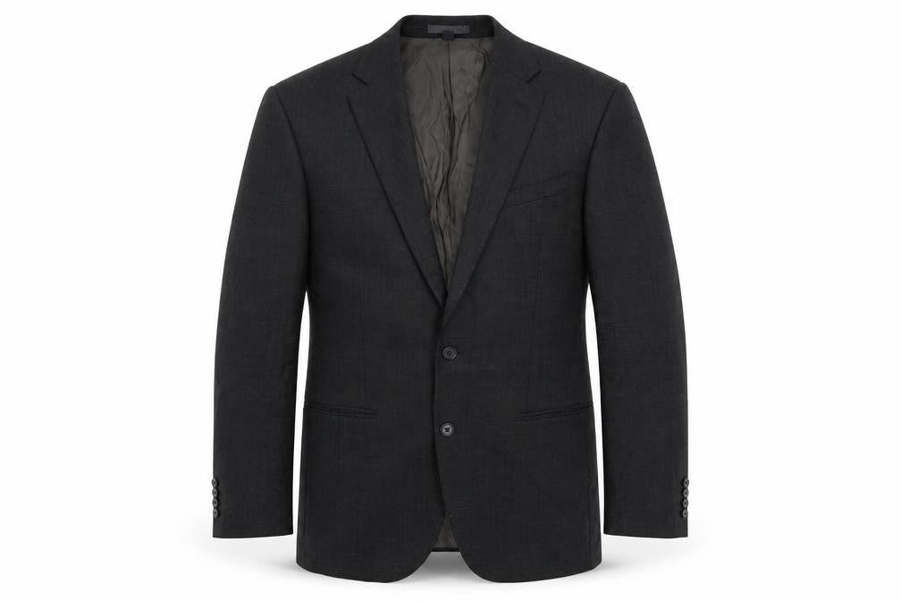 Marks and Spencer Mens Black Wool Jacket Suit Jacket Size 40 Regular