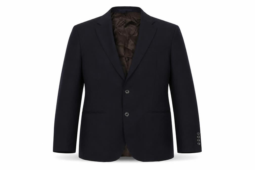 Marks and Spencer Mens Blue Wool Jacket Suit Jacket Size 40 Regular