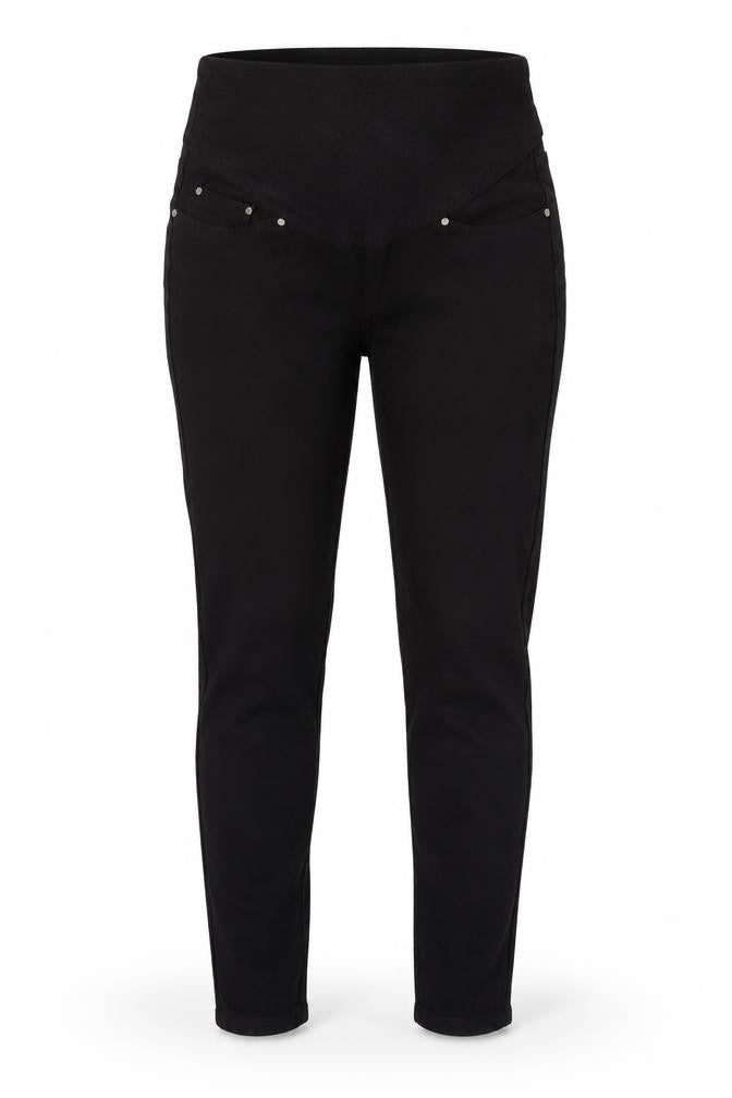 Boohoo Womens Black Cotton Skinny Jeans Size 10 L27 in Regular