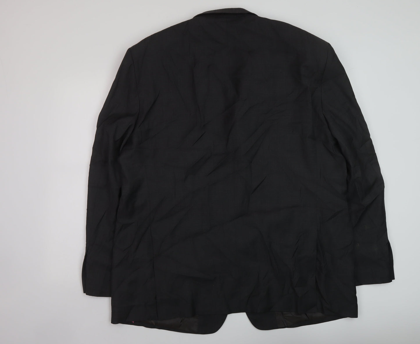 TED LAPIDUS Mens Grey Wool Jacket Suit Jacket Size 52 Regular