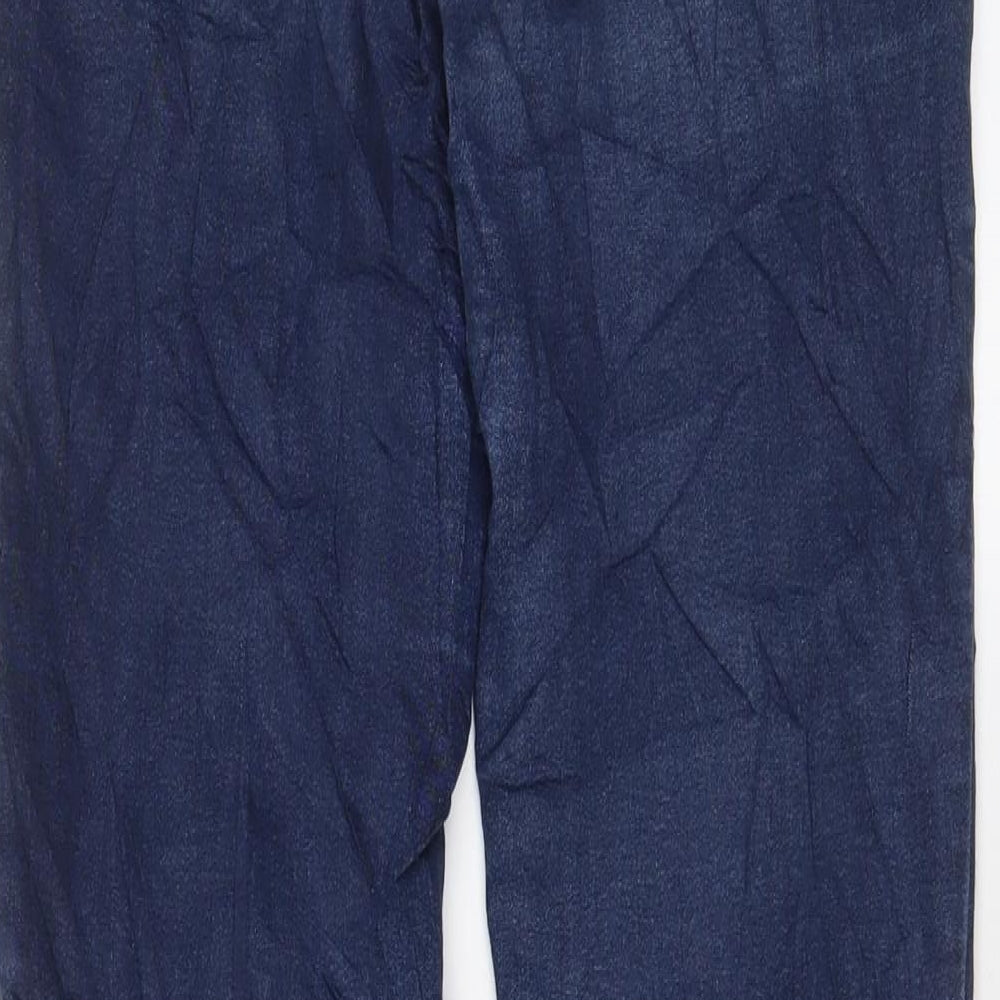 D. Jeans Womens Blue Cotton Skinny Jeans Size 28 in L30 in Regular Zip
