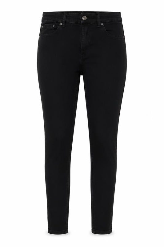 Gap Womens Black Cotton Skinny Jeans Size 12 L29 in Regular Zip