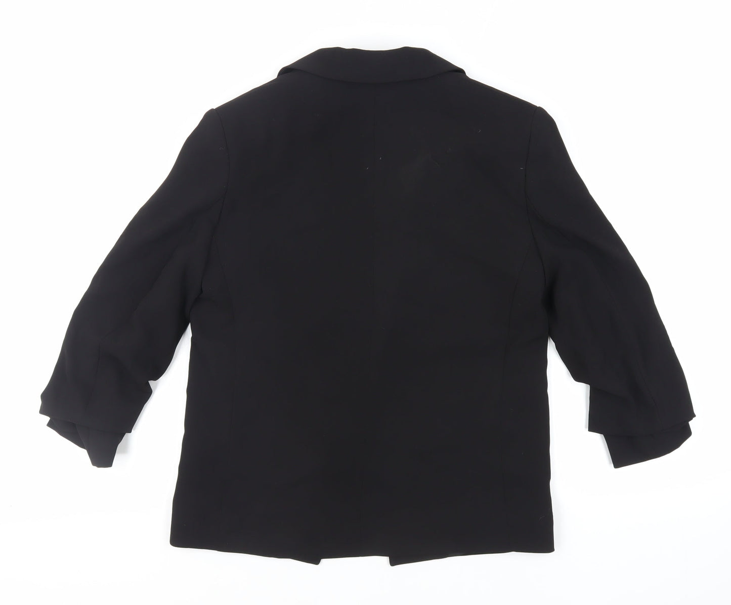 H&M Womens Black Jacket Blazer Size 8 - Open