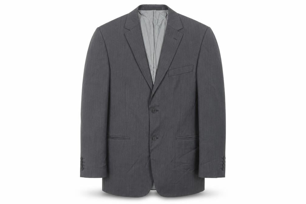 Marks and Spencer Mens Grey Wool Jacket Suit Jacket Size 40 Regular