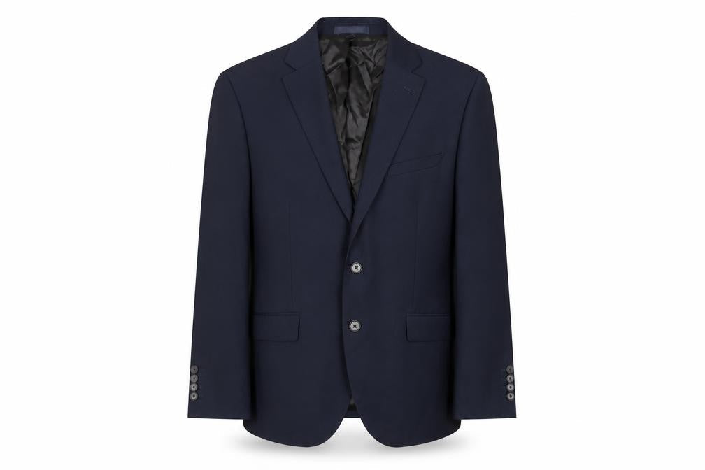 Marks and Spencer Mens Blue Wool Jacket Suit Jacket Size 40 Regular