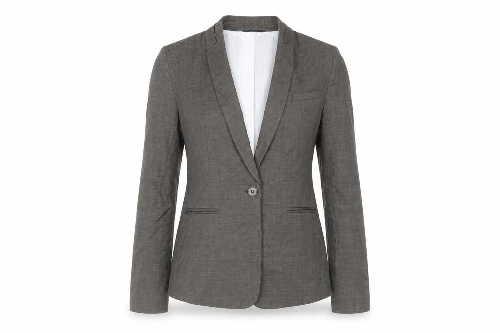 Next Womens Brown Jacket Blazer Size 10 Button
