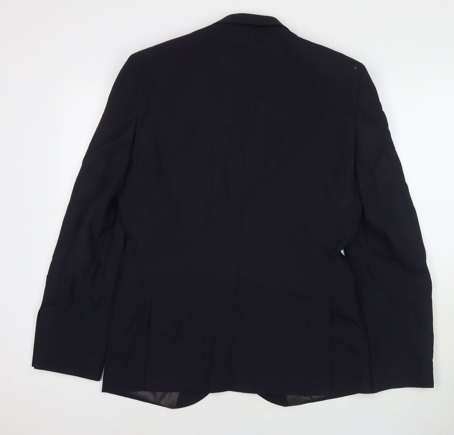 NEXT Mens Blue Polyester Jacket Suit Jacket Size 40 Regular