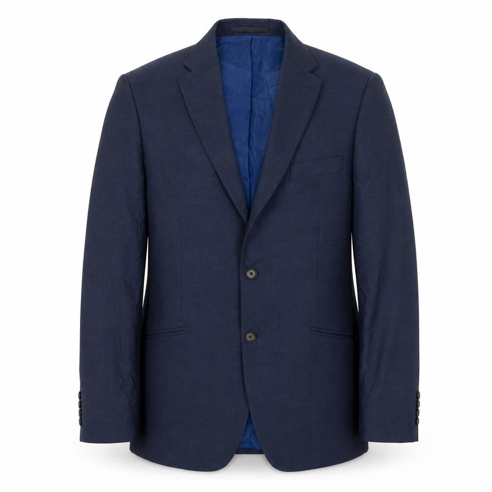Marks and Spencer Mens Blue Wool Jacket Suit Jacket Size 40 Regular
