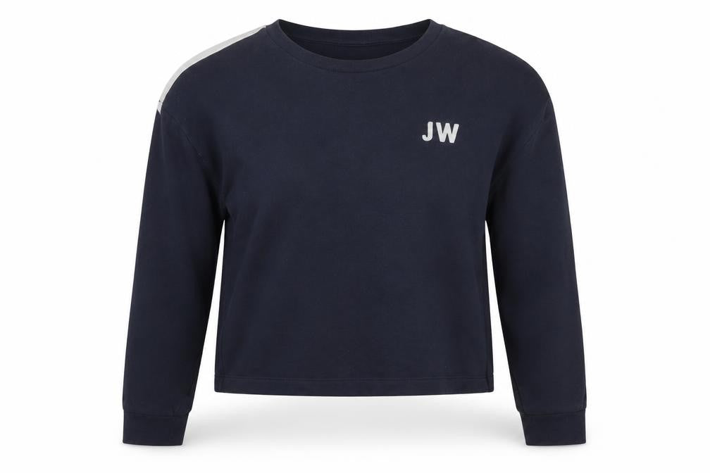 Womens UK 14 Regular Jack Wills Blue Pullover Sweatshirt