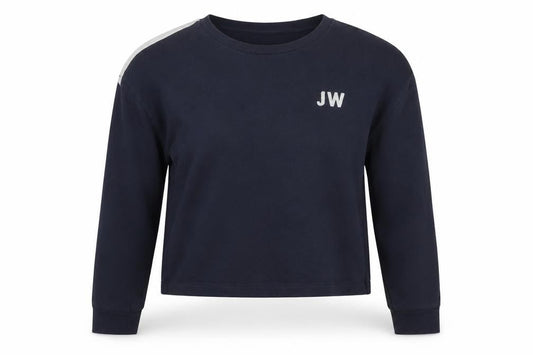 Womens UK 14 Regular Jack Wills Blue Pullover Sweatshirt