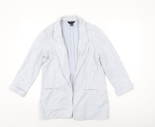 New Look Womens Blue Jacket Blazer Size 8