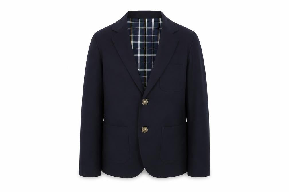 Lowrys Farm Boys Blue Jacket Blazer Size M Button