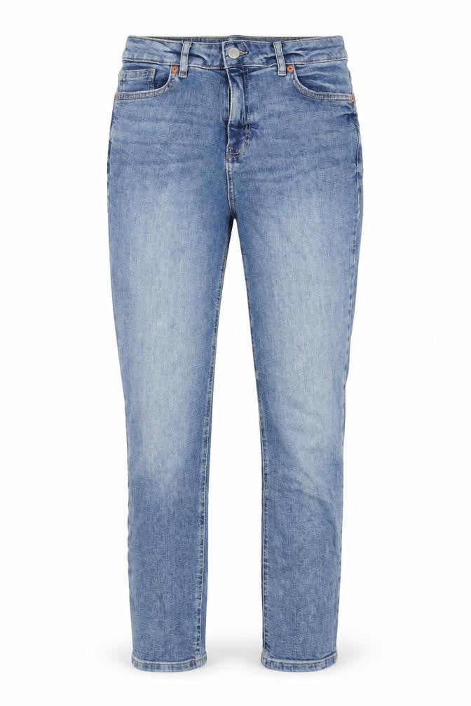 F&F Womens Blue Cotton Skinny Jeans Size 12 L30 in Regular Zip