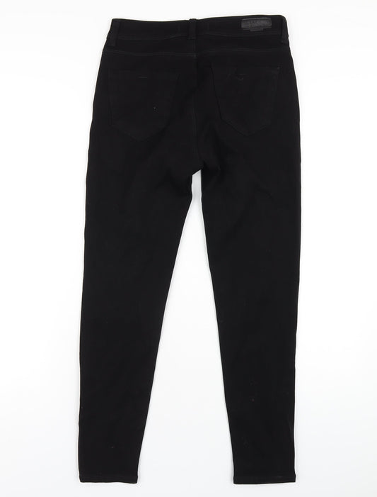 La Carte Womens Black Cotton Skinny Jeans Size 28 in L28 in Regular Zip