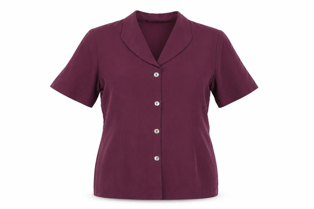 Fashion Extra Womens Purple Modal Basic Blouse Size 18 V-Neck