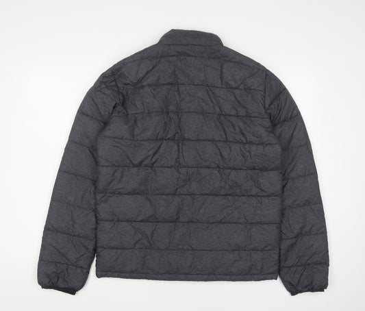 Jack Wills Mens Green Puffer Jacket Jacket Size S Zip - Zip Pockets