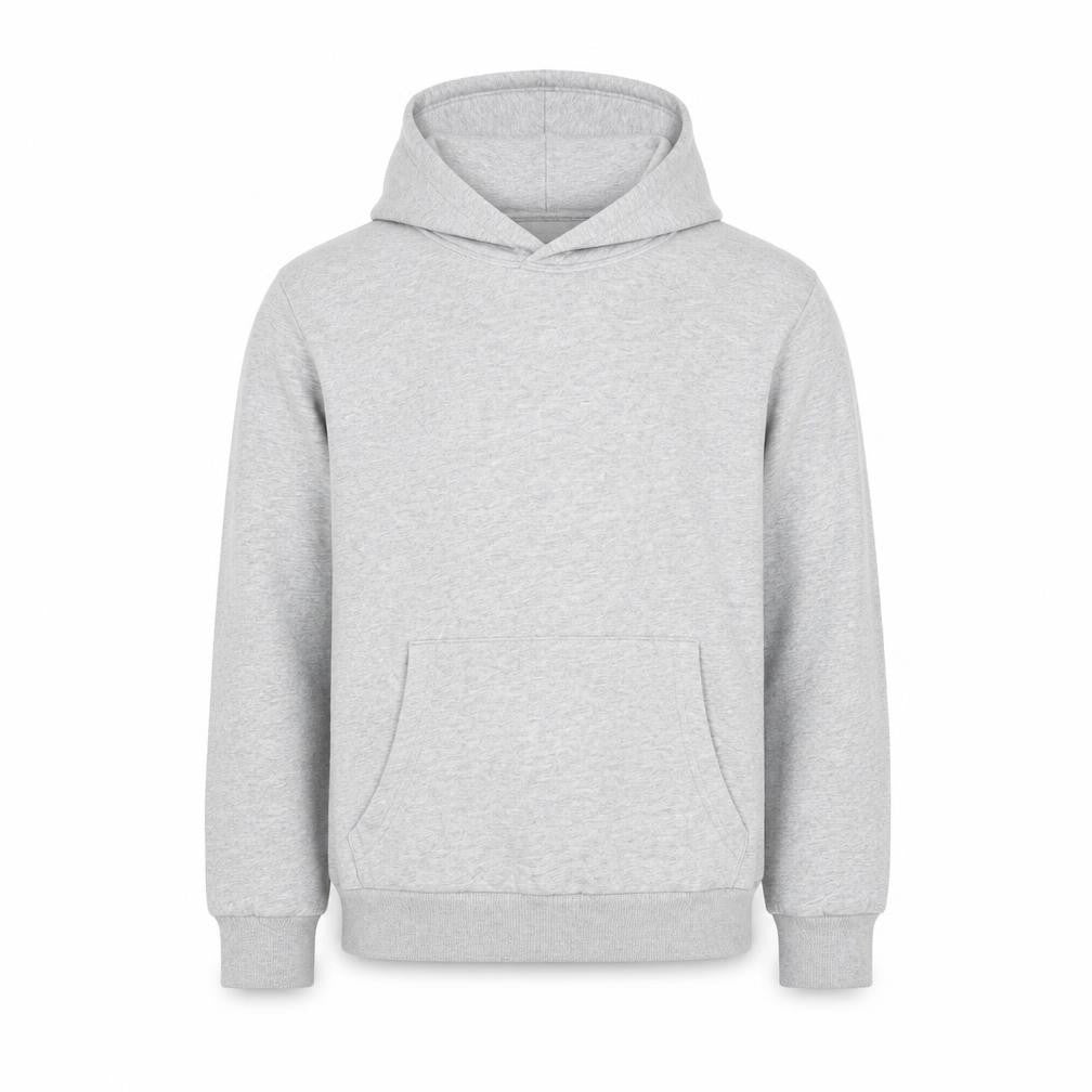 Marks & Spencer Boys Grey Cotton Pullover Hoodie Size 10-11 Years Pullover
