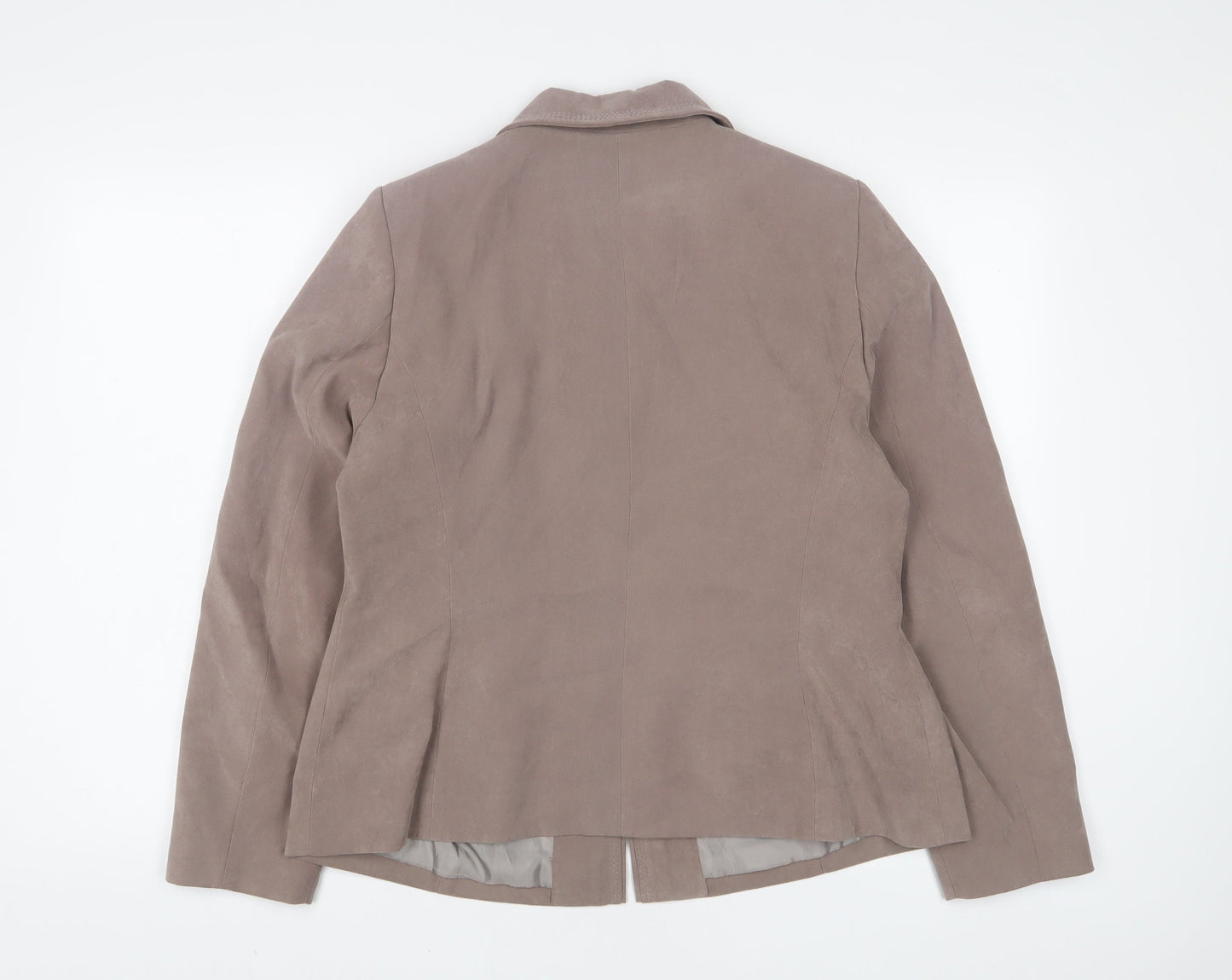 Bonmarché Womens Brown Jacket Size 16 Zip
