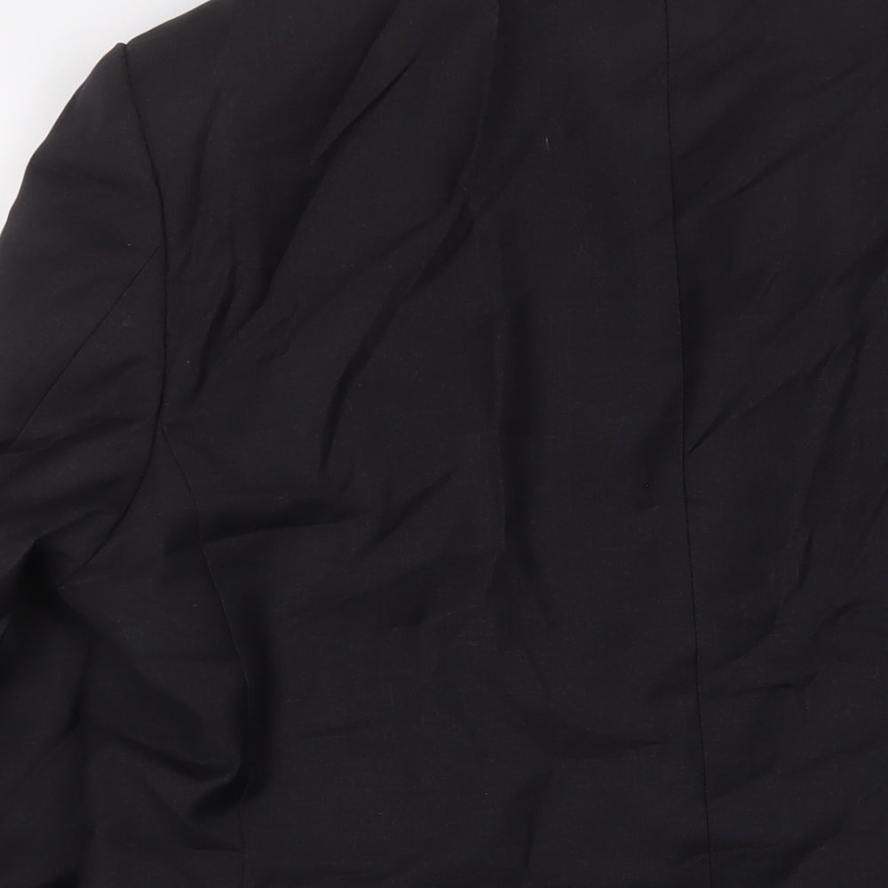 Racing Green Mens Grey Wool Jacket Suit Jacket Size 40 Regular