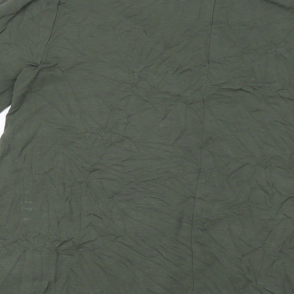 Hollister Womens Green Viscose Basic Blouse Size S Sweetheart - Must-Have Collection