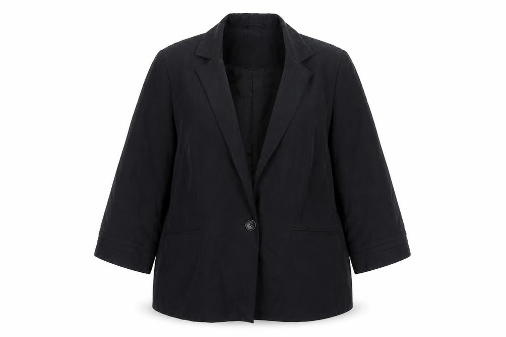 Dorothy Perkins Womens Black Jacket Blazer Size 14 Button