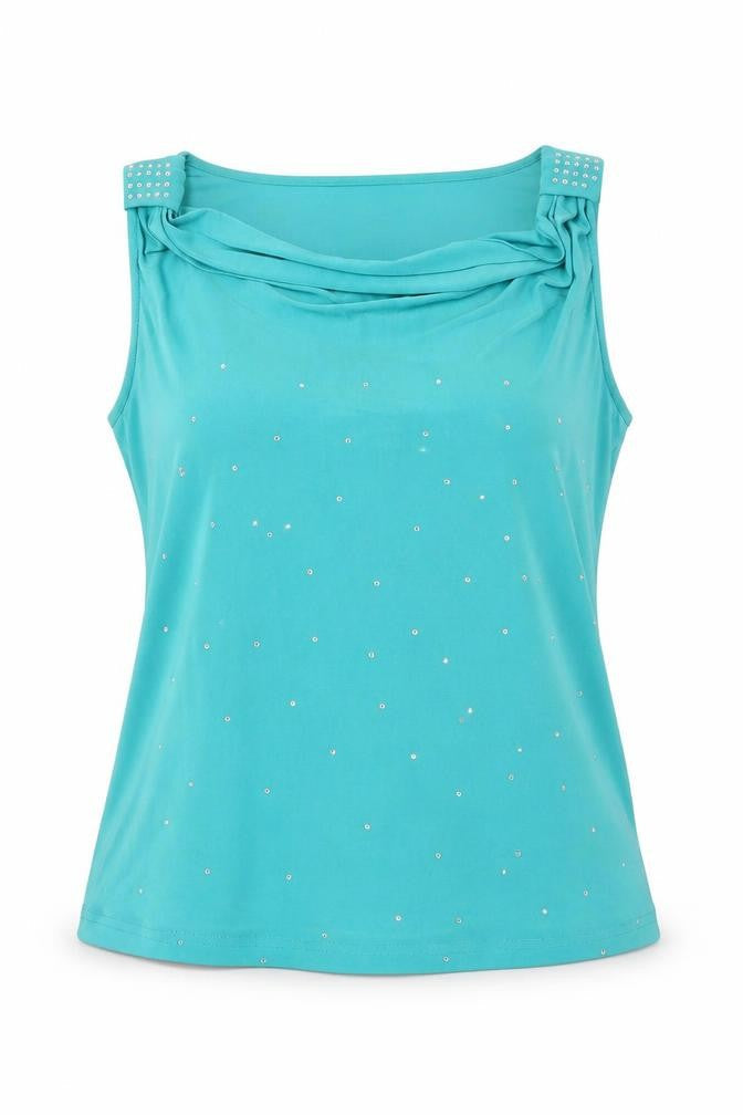 Womens UK Size L Klass Blue Polyester T-Shirt