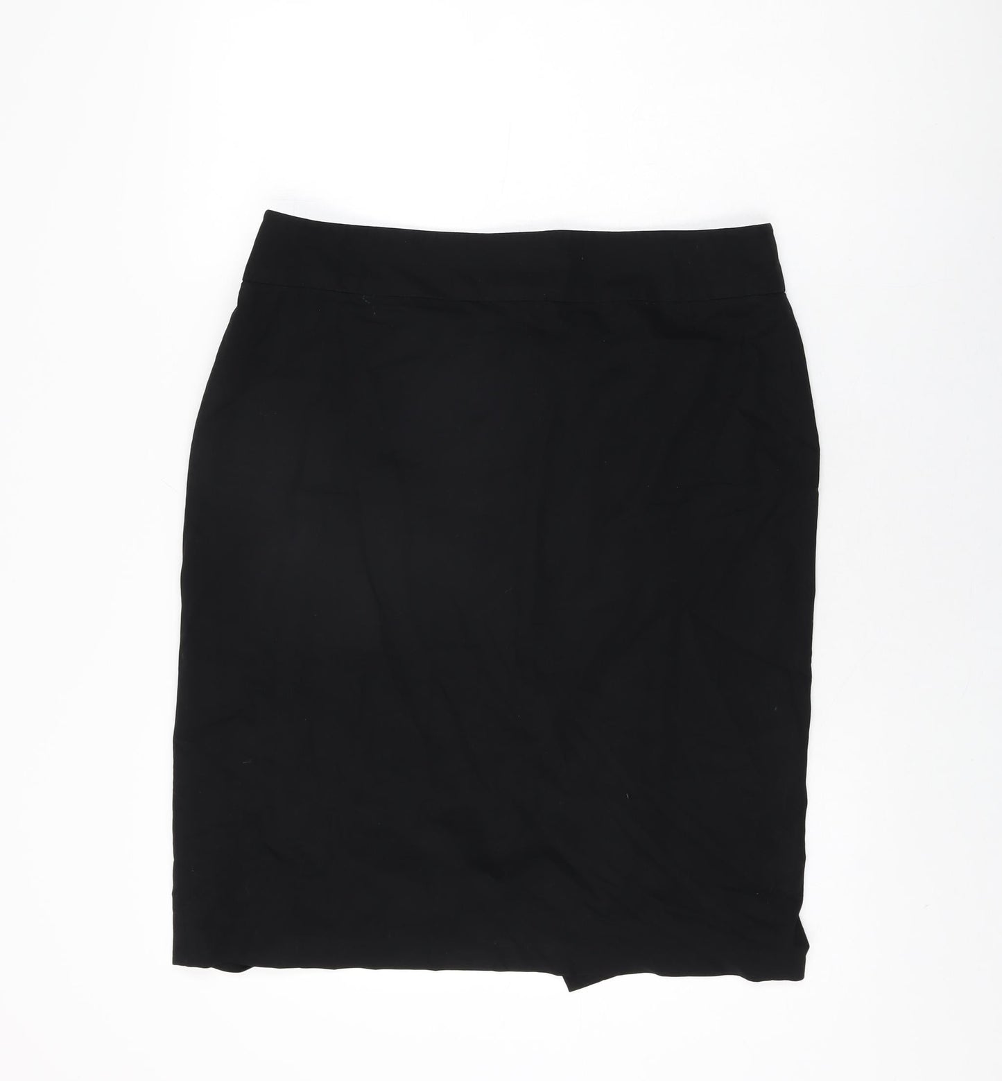 Betty Barclay Womens Black Viscose Straight & Pencil Skirt Size 14 Zip