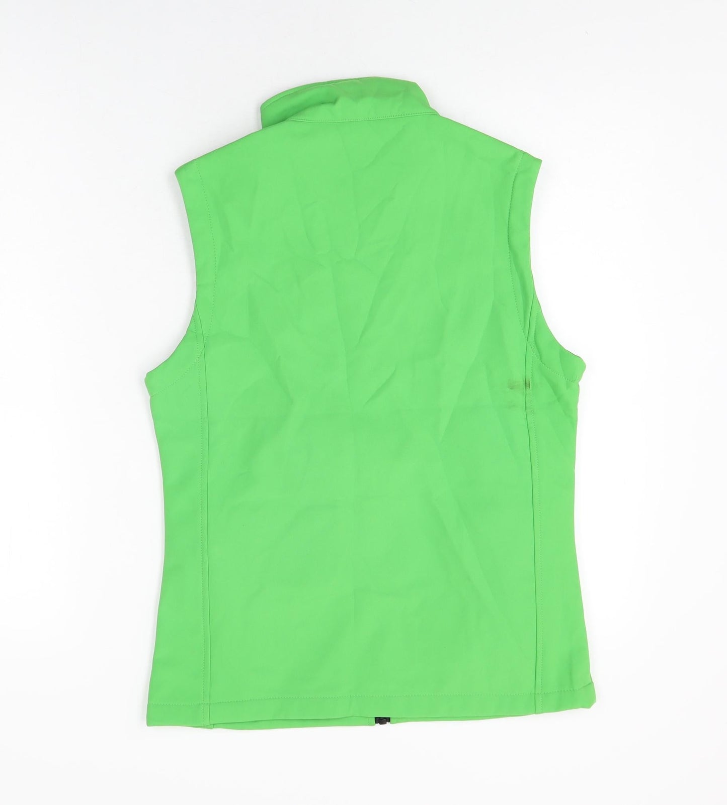 Result Core Womens Green Gilet Jacket Size XS Zip