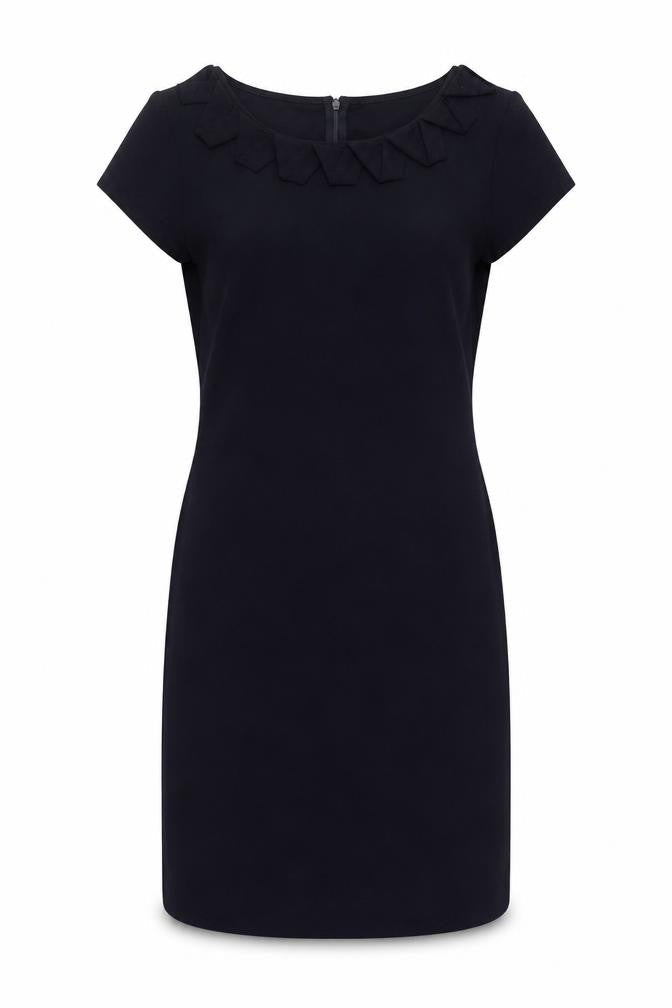 Marks and Spencer Womens Blue Polyester A-Line Size 14 Round Neck Pullover