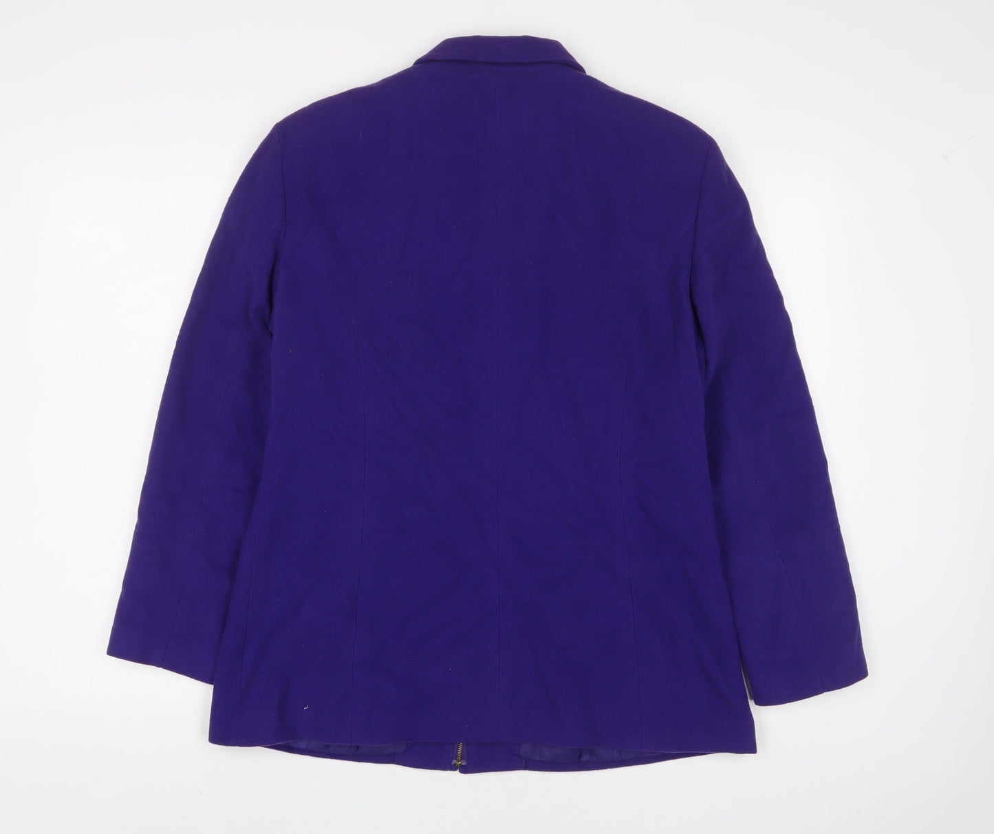 Norton McNaughton Womens Purple Jacket Size 8 Zip