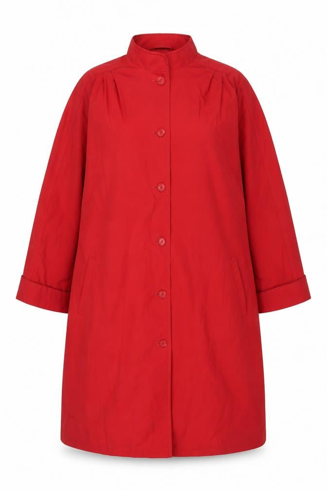 St Michael Womens Red Jacket Size 12 Button