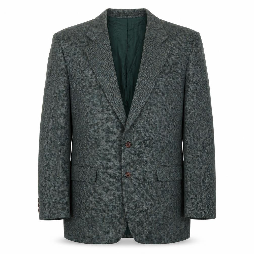 Marks and Spencer Mens Blue Wool Jacket Suit Jacket Size 42 Regular