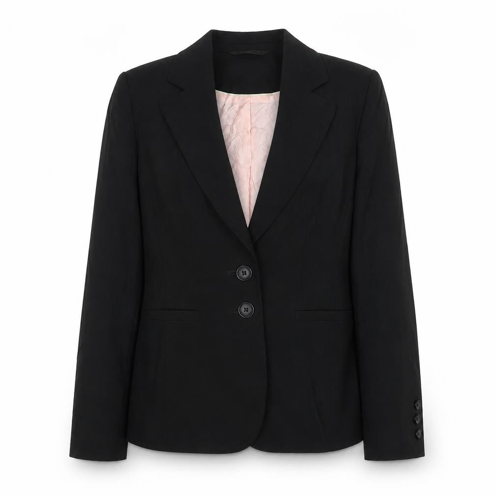 Next Womens Black Jacket Blazer Size 8 Button