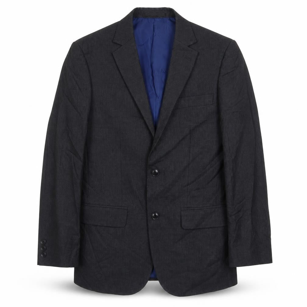 Marks and Spencer Mens Grey Polyester Jacket Suit Jacket Size 34 Regular
