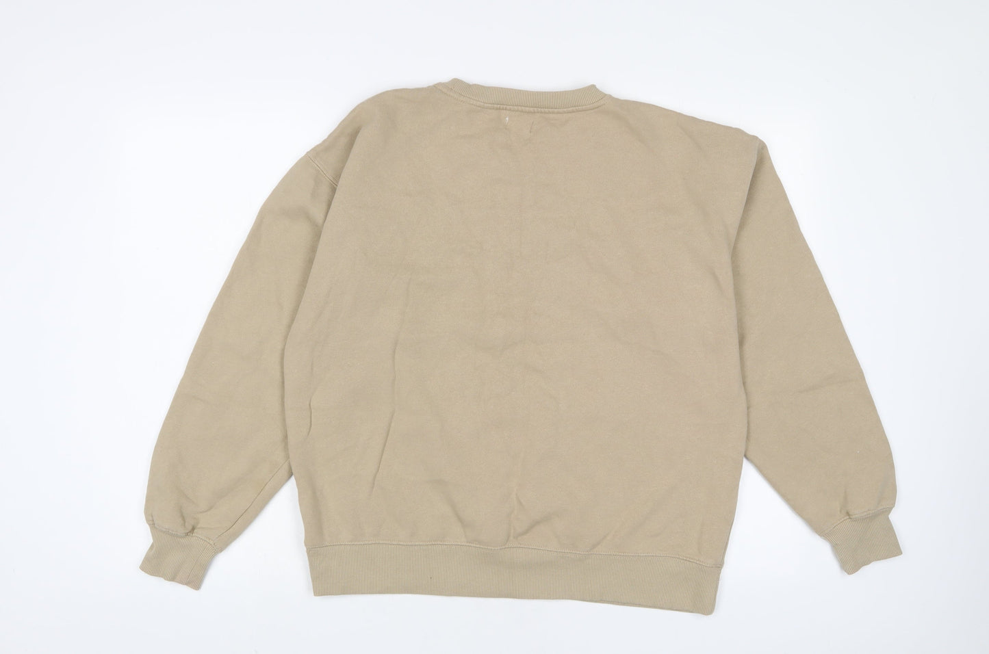 Cotton On Womens Beige Cotton Pullover Sweatshirt Size S Pullover