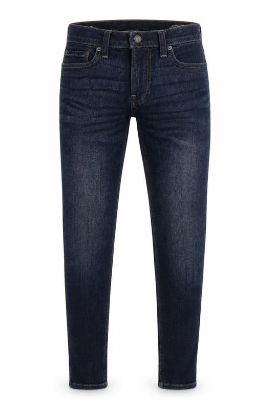 Hollister Mens Blue Cotton Blend Skinny Jeans Size 26 in L29 in Regular Zip