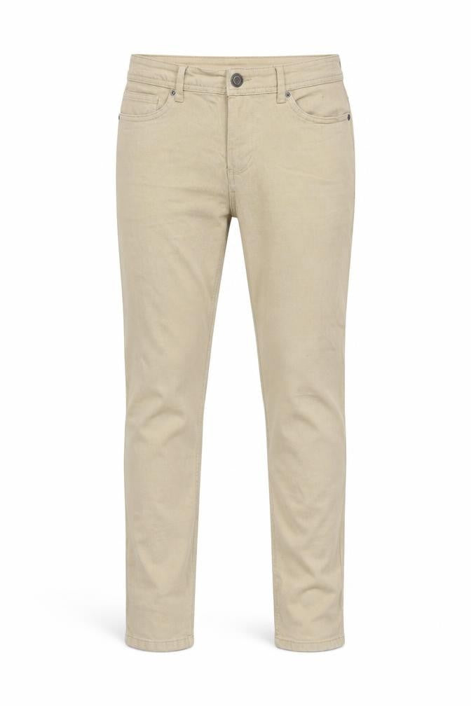 Denim & Co. Mens Beige Cotton Blend Skinny Jeans Size 30 in L28 in Regular Zip