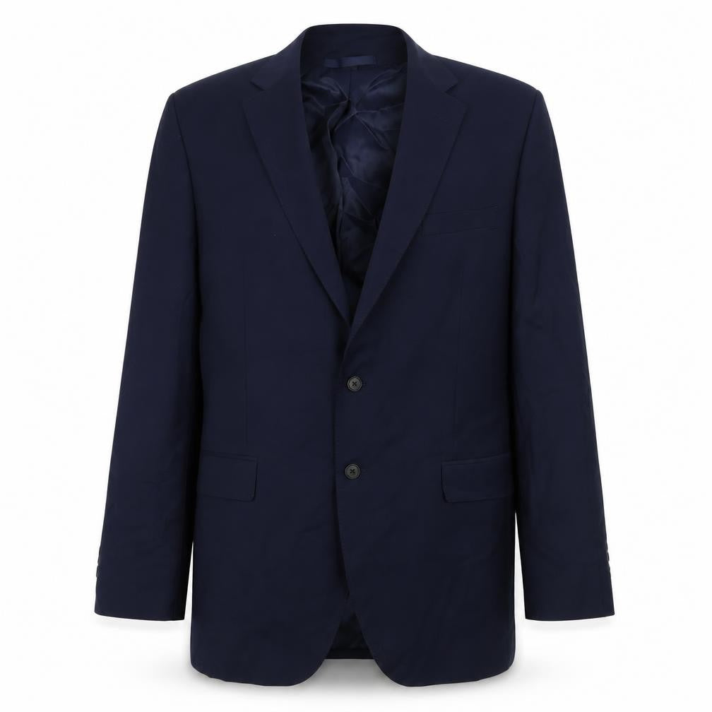Marks and Spencer Mens Black Polyester Jacket Suit Jacket Size 44 Regular