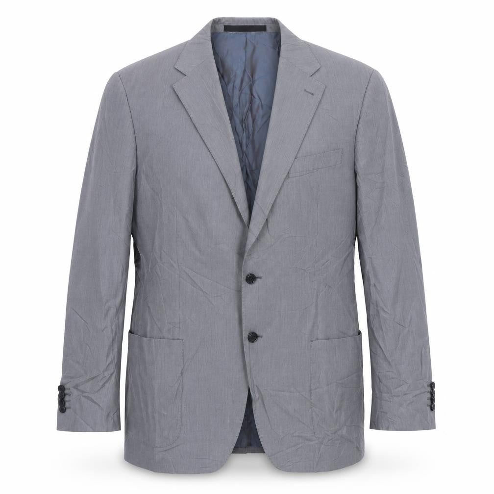 Marks and Spencer Mens Grey Cotton Jacket Suit Jacket Size 44 Regular