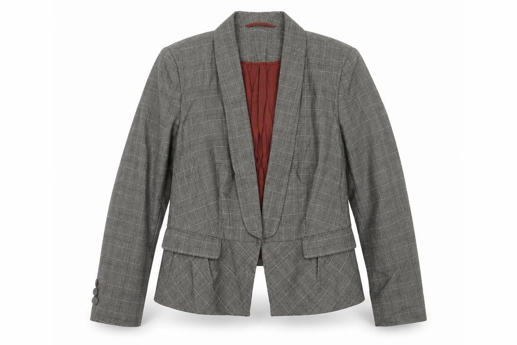 Marks & Spencer Womens Grey Jacket Blazer Size 16