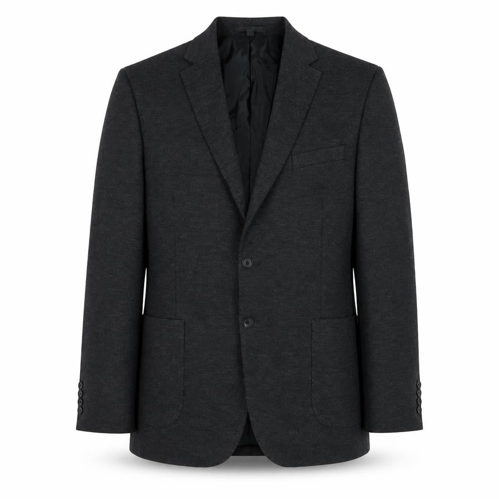 Marks and Spencer Mens Grey Polyamide Jacket Suit Jacket Size 44 Regular