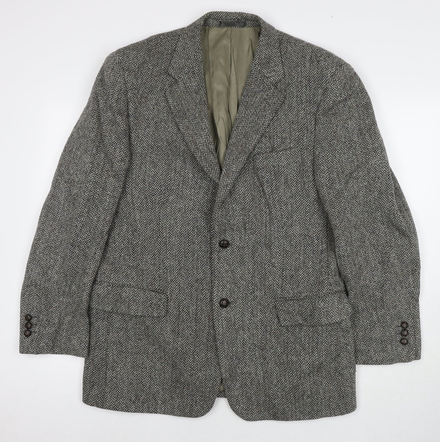 Killmaine Mens Grey Wool Jacket Suit Jacket Size 40 Regular
