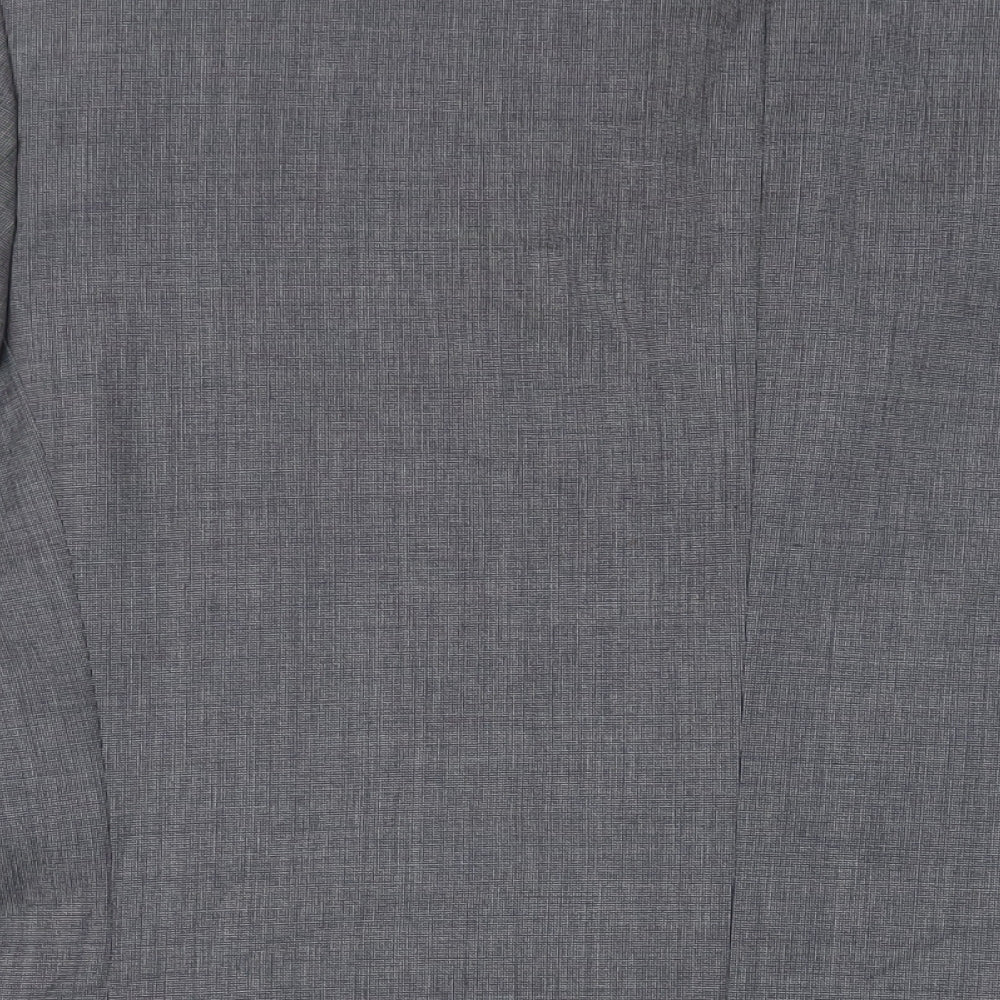 Marks and Spencer Mens Grey Polyester Jacket Suit Jacket Size 46 Regular